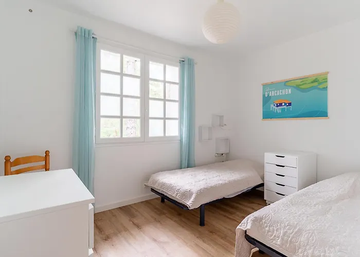 Villa Calme Entre Ocean Et - 8 Pers - 4 Ch - Terrasse - Bbq - Jardin - - Fr-1-319-418 *